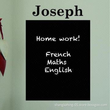 Chalkboard Decal with Eco-friendly Material, Water-resistant